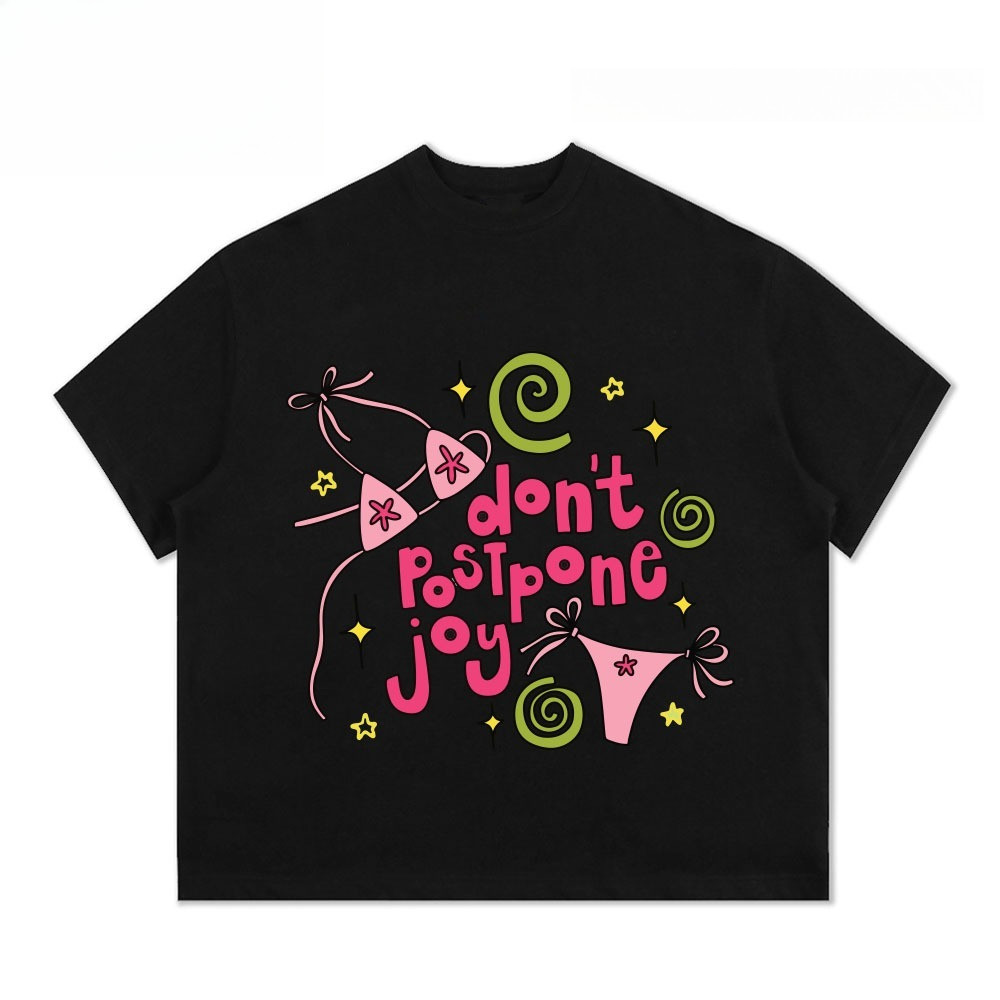 （Giao hàng 24h）Angela Áo thun form Boxy Angela "Summer vibe" unisex nam nữ tay ngắn cổ tròn cotton dày dặn mặc mát