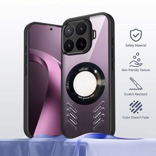 Vỏ tản nhiệt Esports Thích hợp cho Ốp lưng Xiaomi Mi 17T 15T 14T 13T Pro Đệm khí trong suốt Silicon Ốp lưng chống rơi cứng 20-21