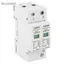Belleshopp Bộ bảo vệ PV 220V 2P 40KA Thiết bị chống sét điện áp thấp bảo vệ nhà Hệ thống điện và thiết bị điện tải từ sấm sét tức thời