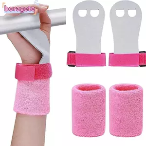 Tay cầm tập thể dục BORAGETE, Vòng đeo tay tập thể dục bảo vệ, Phụ kiện Thiết bị thể thao Chống trượt Thiết bị tập thể dục trẻ em