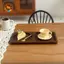 CANAMEK 1 Nhà Búp Bê Thu Nhỏ Pháp Retro Cà Phê Đĩa Mẫu Nhà Búp Bê Mini Chơi Đồ Nội Thất Nhà Bếp Phụ Kiện Trang Trí Cảnh CSF