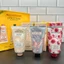 L 'Occitan Yellow Fireworks Limited Hand Cream Three Pack 75ml * 3 Orange Blossom, Cherry Blossom, Rose Set Box kèm túi quà tặng