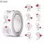 TUYỆT VỜI 500 Chiếc Nhãn Dán Tình Yêu, Quà Cưới Hoạt Hình Phần Thưởng Miếng Dán Cuộn, Niêm Phong Di Động Thêu Sò Trang Trí Phong Bì Sinh Viên Văn Phòng Phẩm Ngày Lễ Tình Nhân