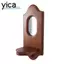 Gương treo tường YICA, Treo tường Giá đỡ nến hương liệu cổ điển, Kệ gỗ nguyên khối Trang trí tường