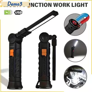 Đèn pin, Đèn làm việc từ tính gấp, Nhiều bánh răng di động Đèn kép có thể sạc lại Sửa chữa xe khẩn cấp
