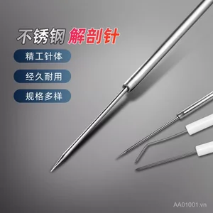Kim giải phẫu bằng thép không gỉ Kim giải phẫu sinh học Phụ kiện phòng thí nghiệm Vật lý Thí nghiệm có thể được lồng tiếng E8XD