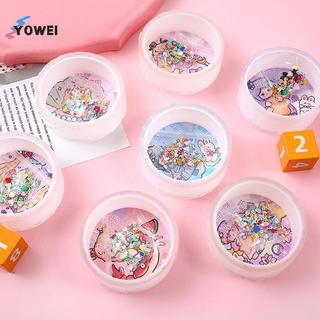 YOWEI Băng Nano Đa Năng Có Ống Hút Hạt Cho Thủ Công DIY Trẻ Em Pinch Đồ Chơi Làm Thổi Bong Bóng Stiy Traceless Nano Tape VN