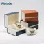 Hộp đựng đồng hồ METUBE, Hộp đựng đồng hồ bằng da PU lật, Hộp đựng đồng hồ đơn trưng bày di động dành cho nam giới