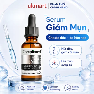 Serum Compliment BHA Salicylic Acid 2% Giảm Mụn, Kiềm Dầu Và Hỗ Trợ Thu Nhỏ Lỗ Chân Lông 27ml