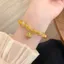 Làm Giàu Nuốt Vàng Quái Vật Vòng Tay Nữ Benming Năm Wenwan Tiền May Mắn Pixiu Giả Citrine Năm Yếu Tố Bổ Sung Vòng Tay Pha Lê 6.2
