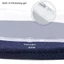 Yoo Blue Gel Băng đô trị liệu nóng lạnh Băng đô tái sử dụng Gel làm dịu Băng đô Thuốc hạ sốt lạnh nén đầu quấn cho Hea