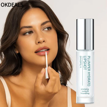 OKDEALS Lip, Hydrating Son bóng lâu trôi, Đường viền môi mờ hiệu quả Dưỡng ẩm môi Plumper Chăm sóc môi