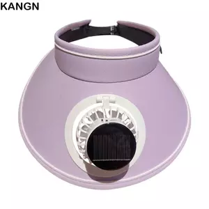 Mũ Chống Nắng KANGN, / Sạc USB Có Quạt Làm Mát Mũ Rỗng, Vành Rộng Thời Trang Chống Tia UV Mũ Che Nắng Đi Biển Thoáng Khí