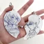 2 Cái / bộ Anime Tấn Công Mikasa Ackerman Hình Trái Tim Móc Khóa Ba Lô Mặt Dây Chuyền Cosplay Phụ Kiện Cặp Đôi BFF Quà Tặng