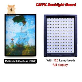 [luxiang.vn] Dành cho Bảng điều khiển Led Lithophane Lab 10 chiếc Bảng đèn nền LED Lithophane 120bit Bộ đèn LED ảnh Lithophane in 3D