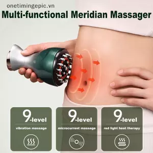 VFZ Sạc Guasha Máy Mát Xa Định Hình Cơ Thể Làm Nóng Kinh Tuyến Cạo Bàn Chải Lymphatic Giải Độc Chế Độ Nạo vét OTE