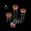 10 Cái 3ml 5ml 6ml 10ml Lọ Chống rò rỉ Nút chặn cao su chống bụi Nắp lật Nắp nhôm không cần Burr Chai thủy tinh [mới]