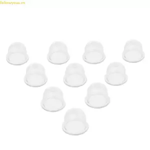 10Pcs Carburetor Parts Fuel Primer Bulb Pump Cap For Chainsaw Blower Trimmer New