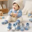 IFASIN 5 Đôi Tất Ấm Áp Cho Bé, Tất Giữa Chống Trơn Trượt Ấm Áp, Tất Sàn Dày Thoải Mái Thu Đông