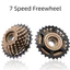 LACYESUK Xe Đạp Freewheel, Tiếng Ồn Thấp 14T-28T Freewheel Cassette Bánh Xích, Thay Thế Thép Carbon Cao 7 Tốc Độ Mịn Chuyển Dịch Xe Đạp Freewheel Phụ Kiện Đi Xe Đạp