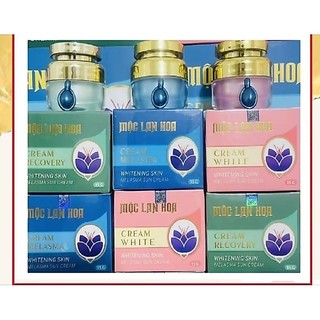 Kem face Dưỡng da ngừa nám giảm mụn Mộc Lan Hoa 15g