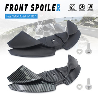 Dành Cho MT-07 Cánh Gió Trước Cho YAMAHA MT07 MT07 2025 2026 Phụ Tùng Xe Máy Phía Trước Môi Hạ Cánh Gió Khí Động Học Fairing Winglets