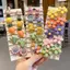 PNPIA- 10 Cái / bộ Dây Hoa Quả Trẻ Em Bé Co Giãn Tóc Dây Cao Su Phụ Kiện