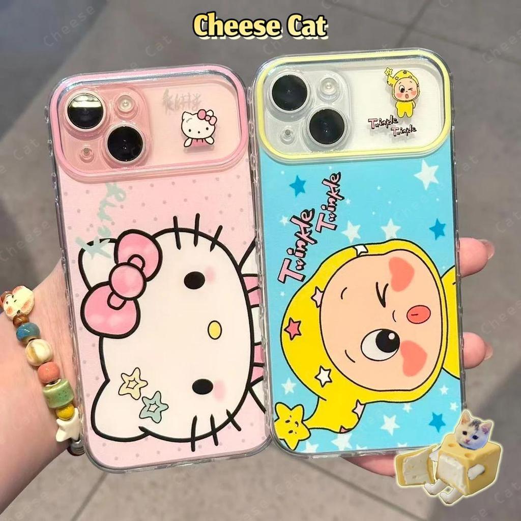 Ốp lưng iPhone Twinkle Twinkle Kitty dễ thương cho iPhone 17 Pro 16 15 14 Plus 11 12 13 Pro Max XR Xs Max