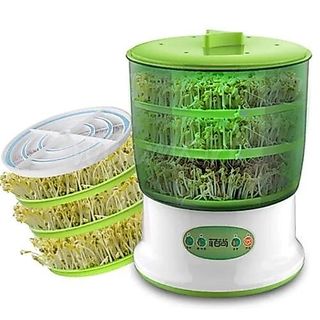 (Xả Kho) Máy Làm Giá Đỗ Gieo Mầm Tự Động Bằng Điện 3 Tầng A323B
