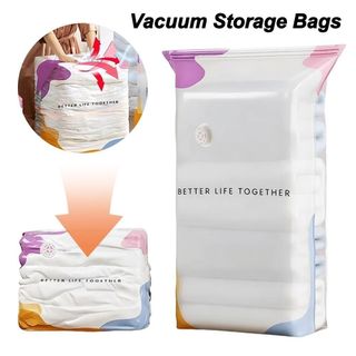Túi Bảo Quản Chân Không CHEESELY, Không Bơm Túi Nén Cói Dung Tích Lớn, Báo Chí Tiết Kiệm Không Gian & Cói Quần Áo Chống Bụi Túi Cói Phụ Kiện Du Lịch