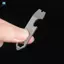 TC4 Hợp Kim Titan Crowbar Tốt Nghiệp Quy Mô Cờ Lê Dụng Cụ Ngoài Trời Đa Năng Cắm Trại Gear