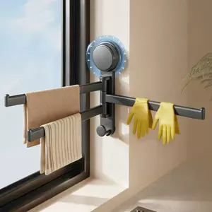 Cốc Hút Nhà Bếp Rag Giá Kệ Giá Rửa Bát Bồn Rửa Cửa Sổ Sill Giá Thoát Nước Treo Tường Nhiều Đường Xoay Giá Treo Khăn
