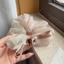 Phong Cách Hàn Quốc Gạc Nơ Kim Cương Giả Scrunchy Tóc Lười Cảm Giác Đầu Hoa Thời Trang Sang Trọng Dây Buộc Thấp Đuôi Ngựa Bóng Tóc Nhẫn
