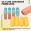 16 Chiếc Nắp Chai Silicon, Du Lịch Cần Thiết Cho Nữ, Hành Lý Du Lịch Kích Thước Đồ Vệ Sinh, Tay Co Giãn Để Chống Rò Rỉ
