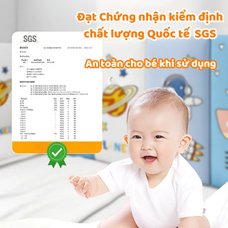 Tấm Xốp Dán Tường Chống Va Đập Cho Bé, Miếng Đệm Bảo Vệ An Toàn, Keo Dán Siêu Dính Không Hại Tường