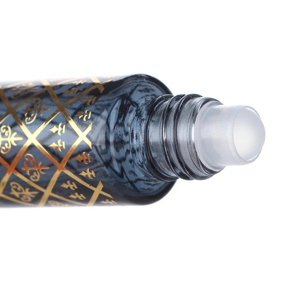 HOBBYIN Chai nước hoa rỗng, Bao bì màu Chai tinh dầu Mini 8ml, Chai lăn thủy tinh lăn du lịch Accessorie