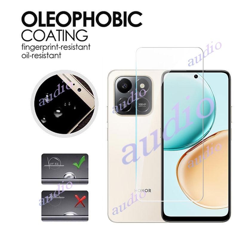Kính cường lực Honor X7d 4G 2in1, bảo vệ màn hình toàn diện kèm ống kính camera cho HONOR X7d 4G/5G 2025