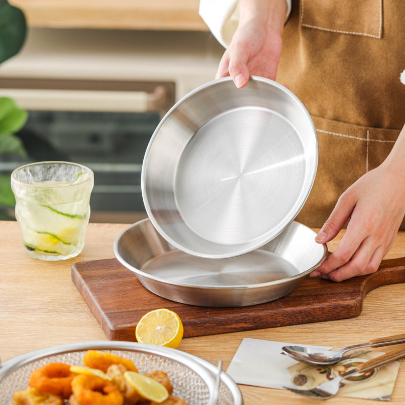 Vilahome, Size Tròn 20-22cm Đựng Ráo Dầu Thức Ăn Chiên Rán,Chiên Lọc Dầu Khay Xả Dầu Giá Đựng