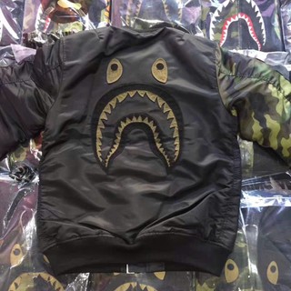 Áo Bomber Bape Phối Tay Rằn Ri .Double - Six . Áo Khoác Gió Dù 2 Lớp Dày Dặn Dáng Rộng .