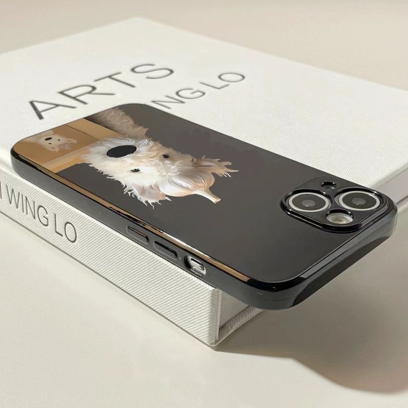 [Ốp điện thoại Puppy] Apple 15promax / iPhone 16pro / 14Plus, chống sốc