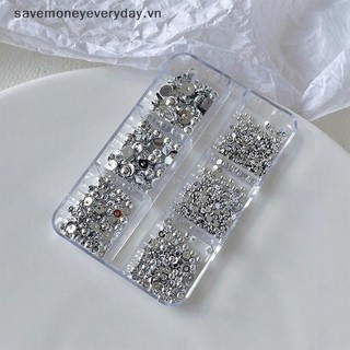 [savemoneyeveryday] 6 Lưới Vàng 3d Bạc Nửa Tròn Quyến Rũ Móng Tay Nghệ Thuật Đinh Tán Kim Loại Trang Trí Móng Tay Nghệ Thuật Cho Móng Tay [vn]