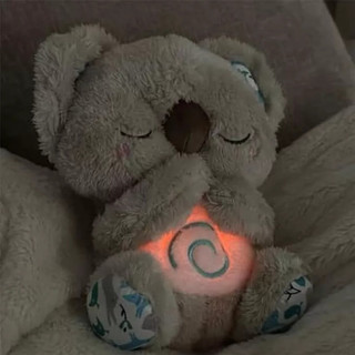 【BabyJoy】đồ chơi koala phát sáng,Búp bê Koala, Có Đèn và Nhạc Du Ngủ Nhẹ,Giúp Bé Vào Giấc Ngủ Ngon