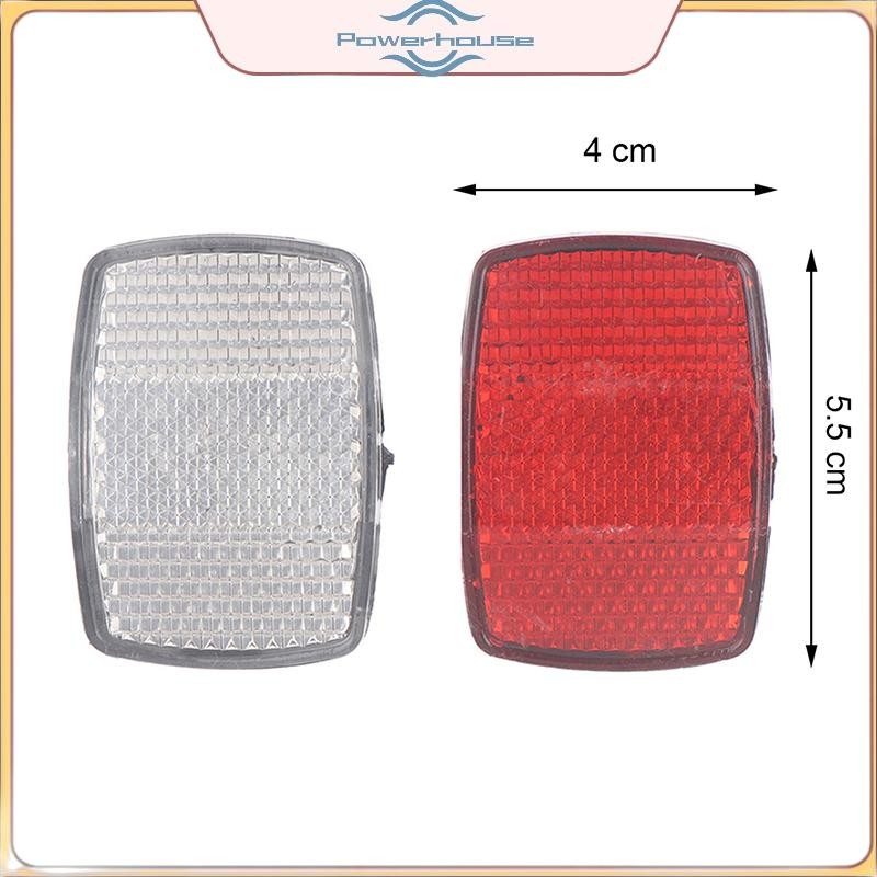 Đèn hậu phản quang bằng nhựa POWER Đèn phản quang cảnh báo phía trước và phía sau.