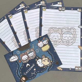 Set giấy viết thư kèm phong bì cute – Pochacco, Hello Kitty, Chiikawa, viết tay vintage tặng quà, viết thư tay lãng mạn