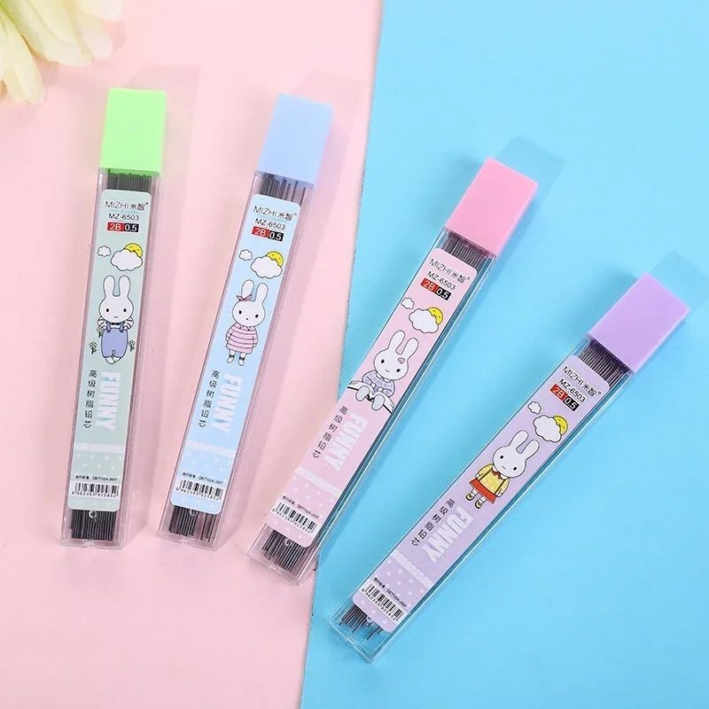 Ruột chì bấm 0.5mm giao mẫu ngẫu nhiên 2B/HB