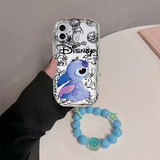 Stitch Heart Smile Star Chain Case cho Realme C71 C73 C75 C61 C75X 14 14T Note 60 60X 50 C63 C65S C55 C53 C51 C35 10 9 Pro 8 C21Y C25Y C2 C67 4G 5G Vỏ Điện Thoại TPU