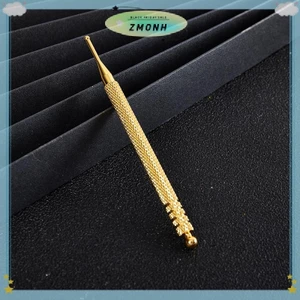 ZMONH 1 Tai Đồng Châm Cứu Đầu Dò Điểm Dụng Cụ Massage Không Đau Nhẹ Di Động Bấm huyệt Phát Hiện Bút Dụng Cụ Phản Quang Mặt
