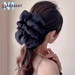 Bigdealssuper Thanh Lịch Nơ Kẹp Tóc Nữ Tính Khí Lưới Thanh Lịch Thời Trang Phụ Kiện Tóc Cô Gái Tạo Kiểu Kẹp Tóc Mũ Đội Đầu Siêu