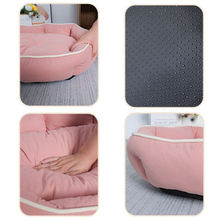 Giường cho chó Giường cho mèo, Thảm ngủ cho thú cưng chống trượt dày, Sofa cho chó chỉnh hình nhung hươu cho trẻ nhỏ, vừa và lớn