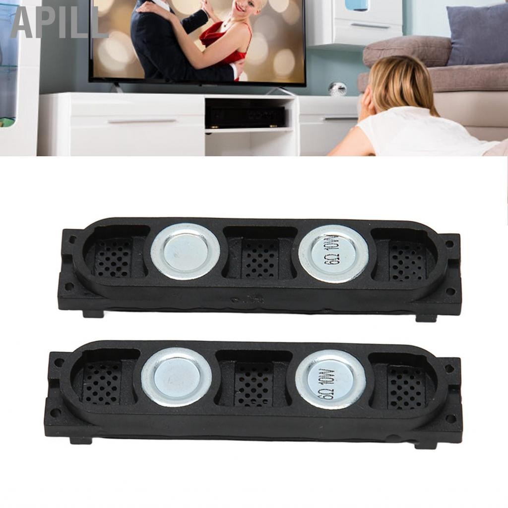 Apill Apill 1 cặp phụ kiện loa TV thay thế có thể tương thích lõi có thể sạc lại cho UN40F5500 UN40F6200 UN46F5500 UN46F6400